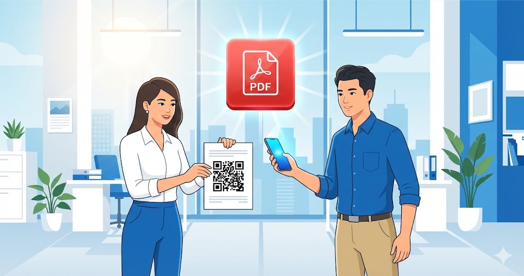 PDF QRコードとは？作成・共有の基本と活用法