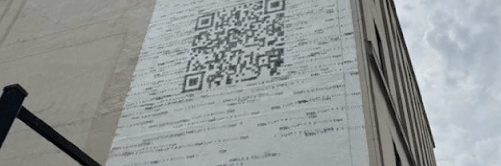 テイラー・スウィフトのQRコード壁画キャンペーン