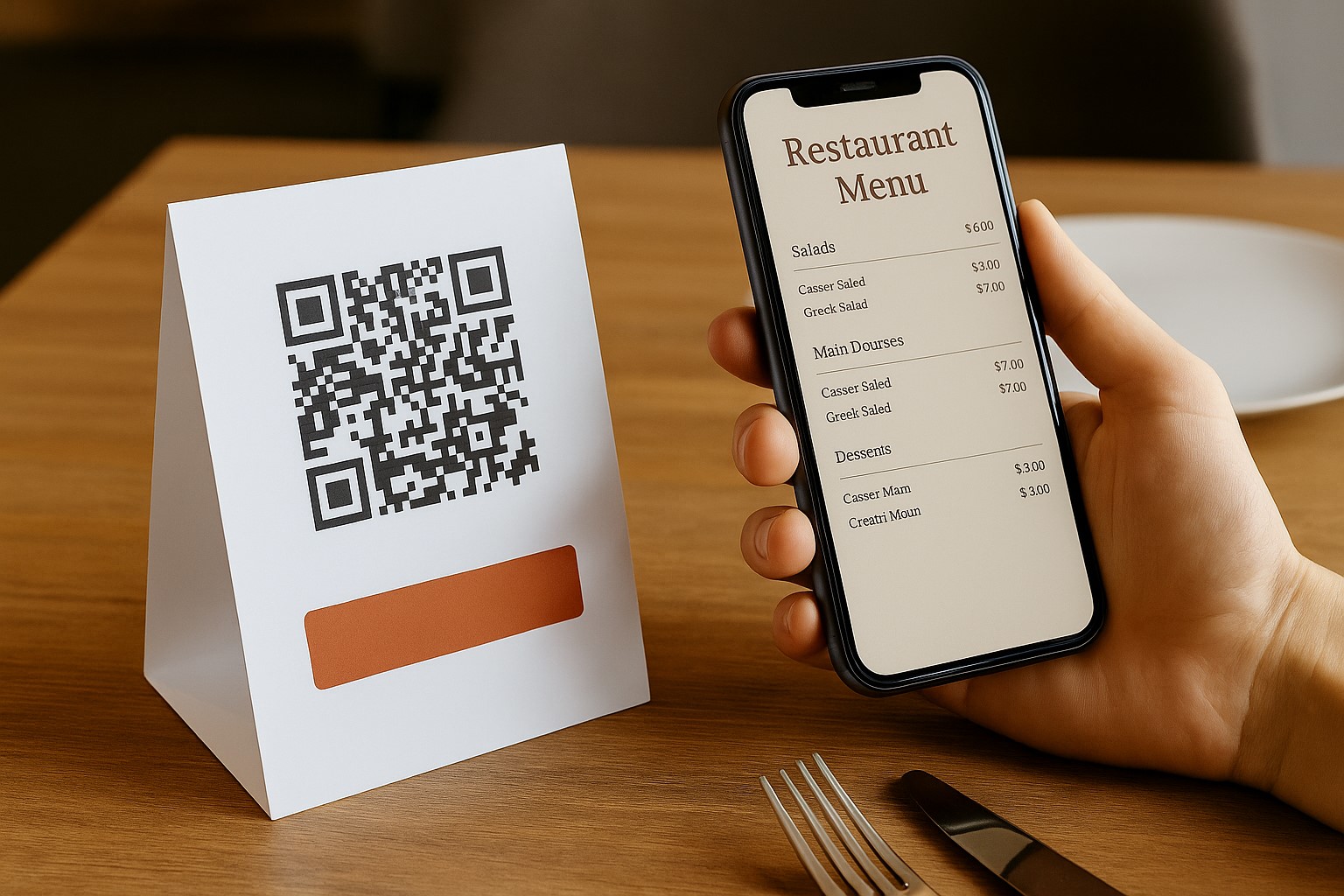 たった3つの簡単なステップで無料のQRメニューを作成する方法