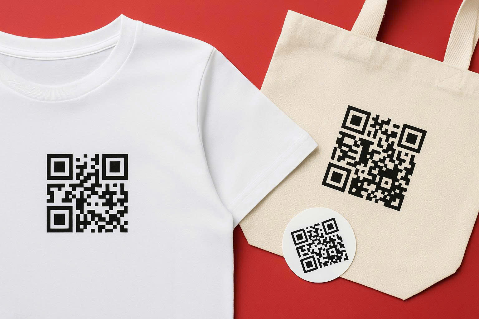 Tシャツやステッカー、トートバッグのQRコードをマーケティングに活かす方法
