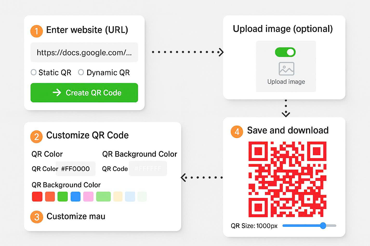 QRCode GENでカラーQRコードを作成する方法